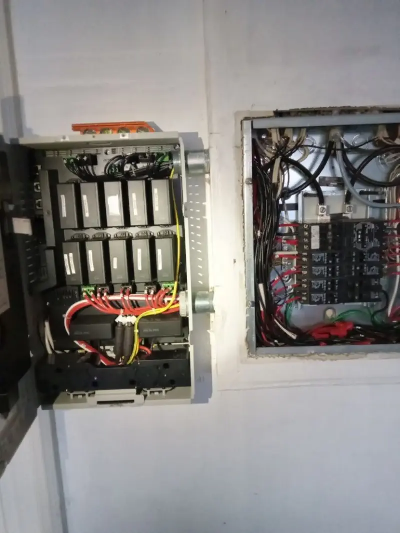 Electrical panel upgrade completed for Indoor Lighting Installation in West Brandywine